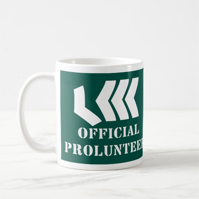 Brew List Prolunteer Mug (Left)