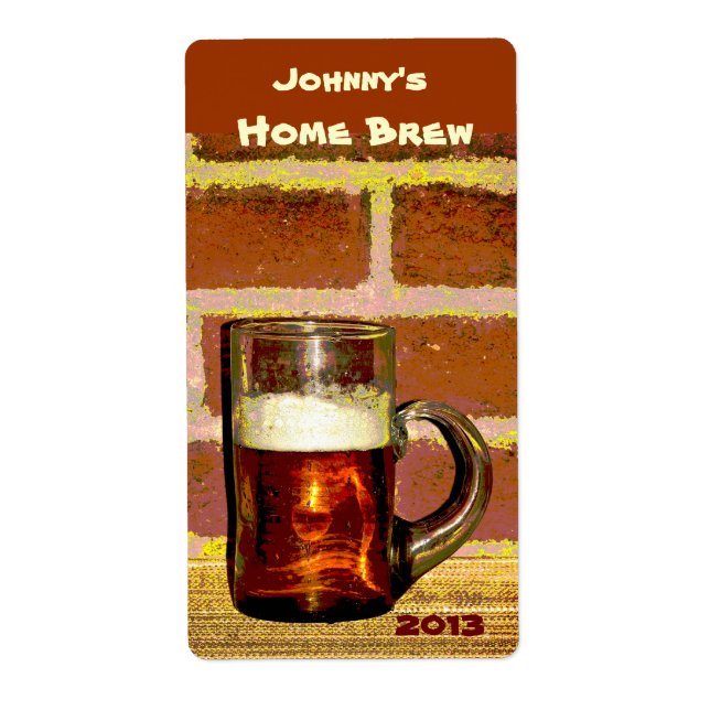 Brew Mug Beer Label (Front)