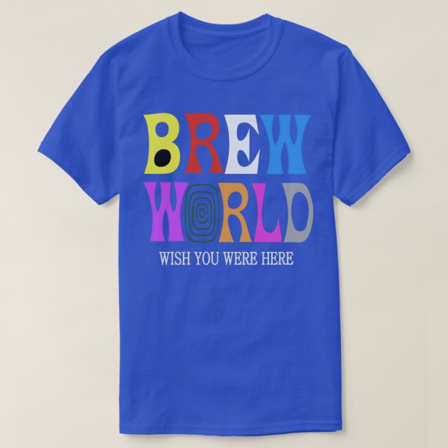 BREW WORLD T-Shirt (Design Front)
