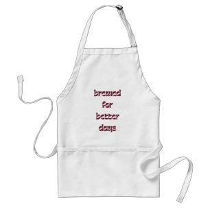 Brewed For Better Days Bold Coffee Apron