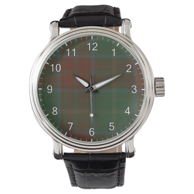 Brewer Clan Tartan Watch (Front)
