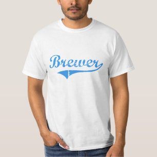 Brewer Maine Classic Design T-Shirt