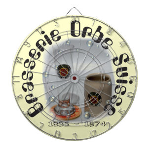 Brewerie Orbe, Orbe, Switzerland Dartboard
