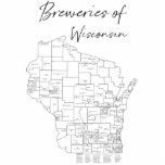 Breweries of Wisconsin Standing Photo Sculpture<br><div class="desc">Breweries of Wisconsin</div>
