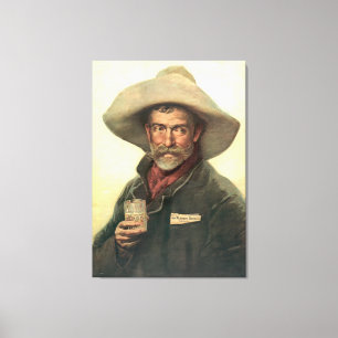 Brewery Ad 1889 Canvas Print