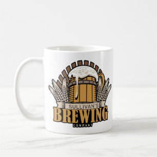 Brewery ADD NAME Craft Beer Brewing Company Bar Coffee Mug