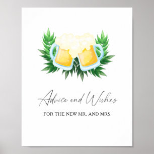 Brewery - Advice and Wishes for Newlyweds Poster