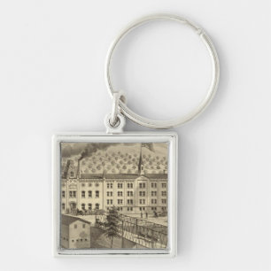 Brewery and malt house of A Reymann Keychain