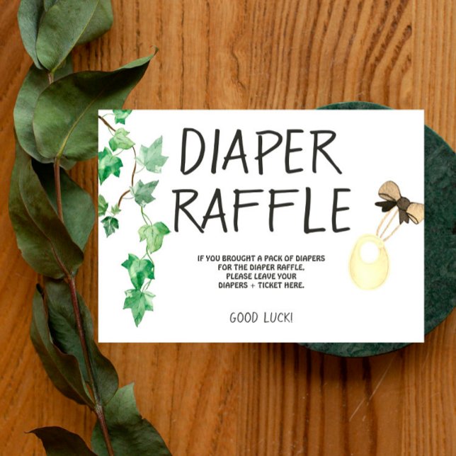 Brewery Baby - Color - Diaper Raffle Invite Insert (Creator Uploaded)