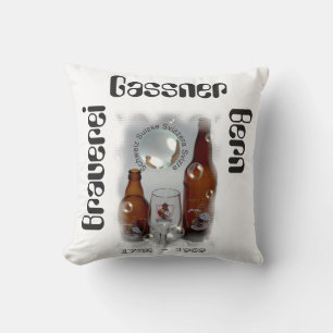 Brewery Gassner Bern Kissen Throw Pillow