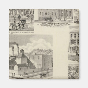 Brewery of Paul Reising, New Albany Magnet