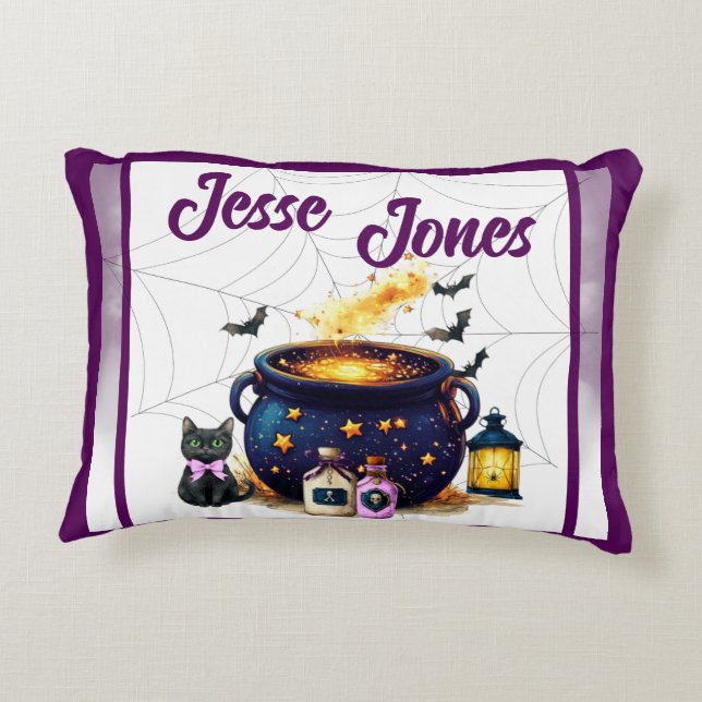 Brewing A Baby  Accent Pillow (Back)