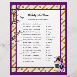 Brewing A Baby_ Celebrity Baby Game Letterhead