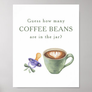 Brewing coffee - How many coffee beans Poster