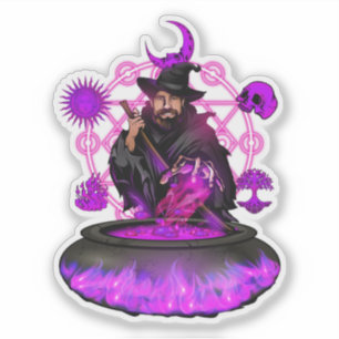 Brewing With Magic Brew Wizard Logo