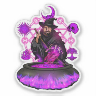 Brewing With Magic Brew Wizard Logo