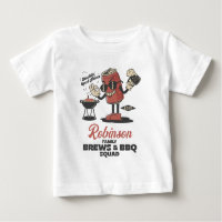 Brews And BBQ Squad Funny Barbeque Family Custom