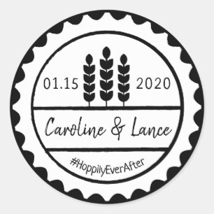 Brews Before I Do's Beer Bottle Cap Sticker