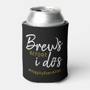 Brews Before I Do's Co-Ed Wedding Shower Can Cooler