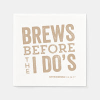 Brews before I Do's kraft brewery rehearsal dinner