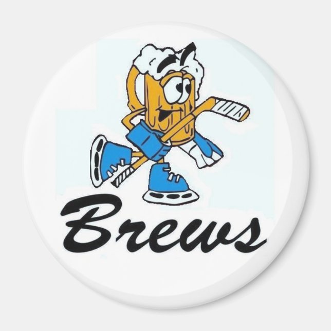 brews logo magnet (Front)