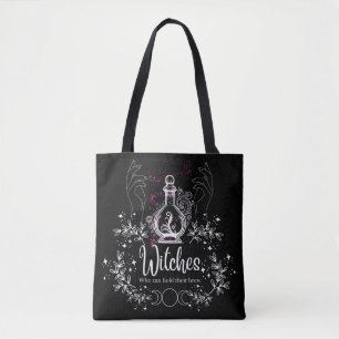 Brews & Spells: Witches Who Can Drink Design Tote Bag