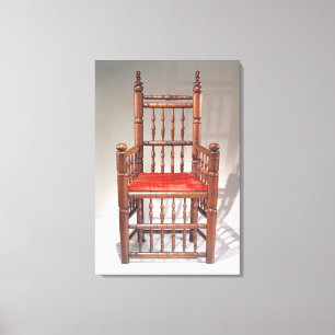 Brewster Chair Canvas Print