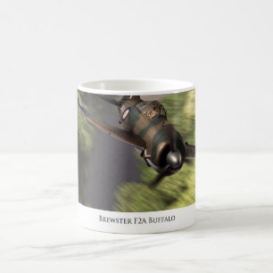 "Brewster F2A Buffalo"mug Coffee Mug