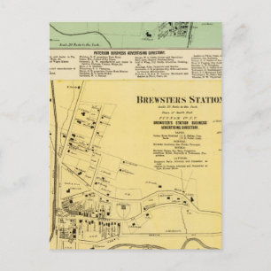Brewsters Sta, Patterson Postcard