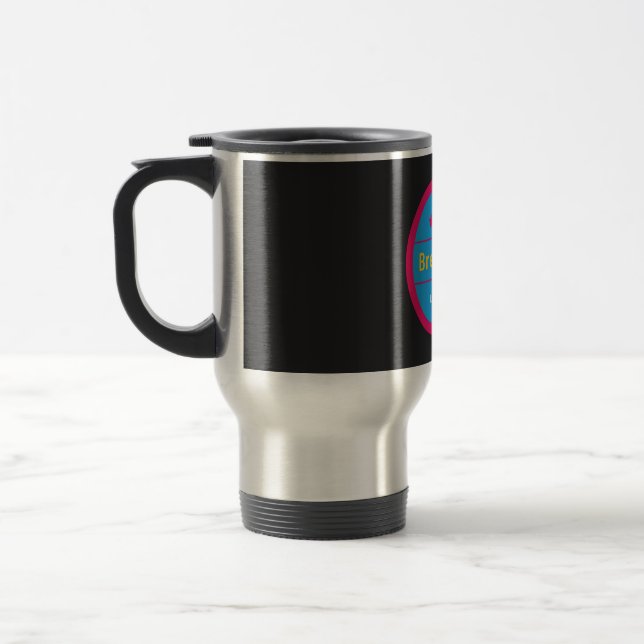 Brewtiful, Liquid gold, Travel/Commuter Mug (Left)