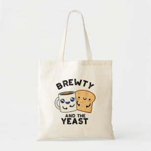 Brewty And The Yeast Funny Movie Pun Tote Bag