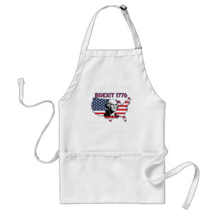 Brexit 1776 4th July Independence Day Standard Apron