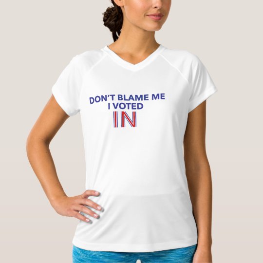 Brexit activewear Remain Campaign T-Shirt