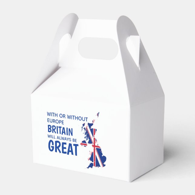 BREXIT GREAT BRITAIN EUROPE FAVOR BOX (Front Side)
