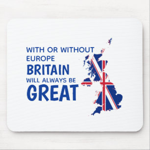 BREXIT GREAT BRITAIN EUROPE MOUSE PAD
