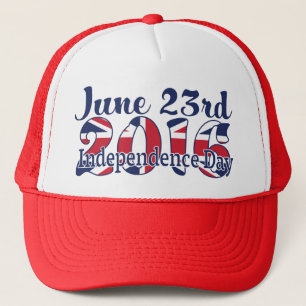 Brexit Great Britain votes to leave EU on June 23 Trucker Hat