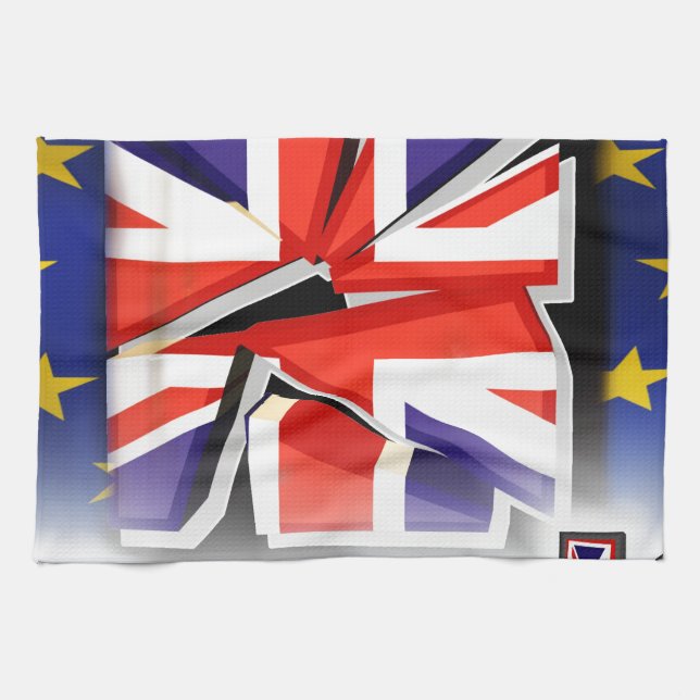 brexit kitchen towel (Horizontal)