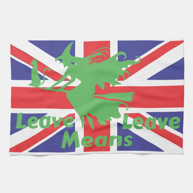 brexit kitchen towel (Horizontal)