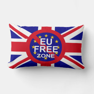 Brexit Supporters Lumbar Pillow