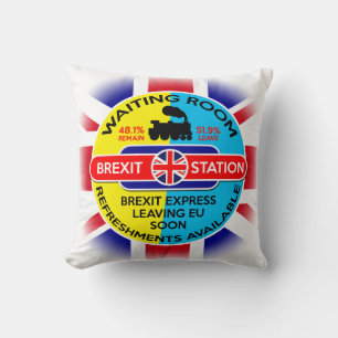 Brexit Throw Pillow