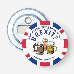 BREXIT Union Jack Conversation Starter Bottle Opener