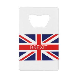 BREXIT UNION JACK - HIGH QUALITY IMAGE CREDIT CARD BOTTLE OPENER