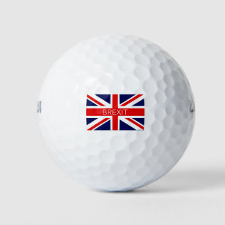 BREXIT UNION JACK - HIGH QUALITY IMAGE GOLF BALLS