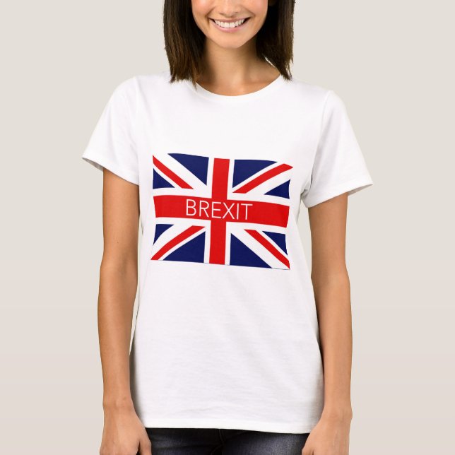 BREXIT UNION JACK - HIGH QUALITY IMAGE T-Shirt (Front)