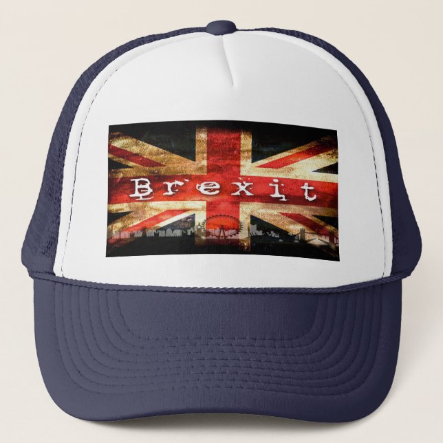 Brexit United Kingdom Trucker Hat (Front)