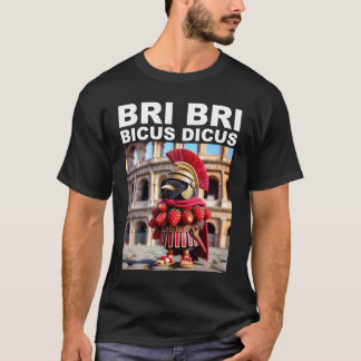 Bri Bri Bicus Discus Funny Meme Italian Brainrot T-Shirt