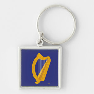 Brian Boru Harp Keychain