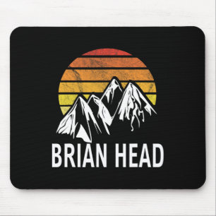 Brian Head Iron County Utah Usa Ski Resort Snowboa Mouse Pad
