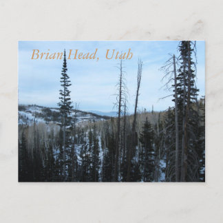 Brian Head, Utah Postcard