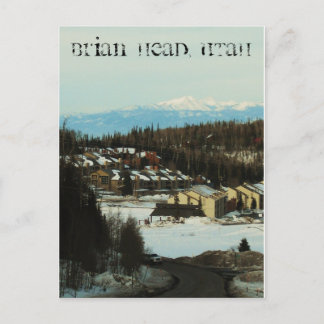 Brian Head, Utah Postcard